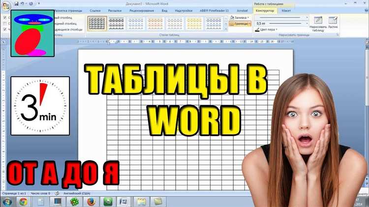 Секреты эффективного выравнивания содержимого таблицы в Microsoft Word