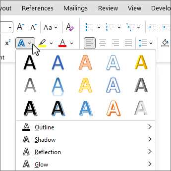 Как добавить трафарет на изображение в Microsoft Word