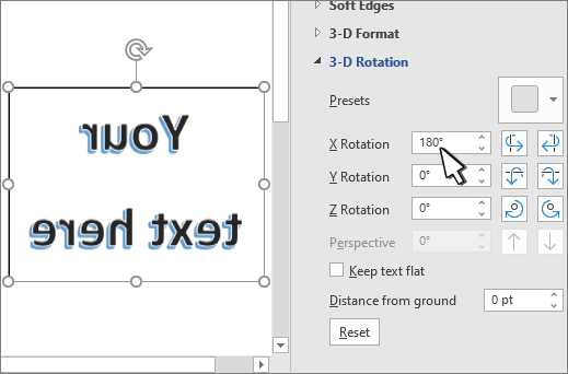 Как перевернуть изображение в Microsoft Word