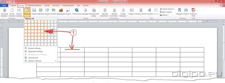 Как работать с большими и сложными таблицами в Microsoft Word