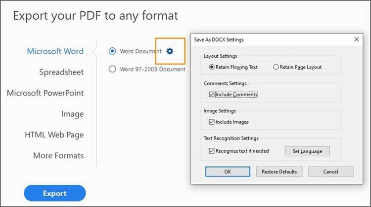 Копирование таблицы из PDF в Word