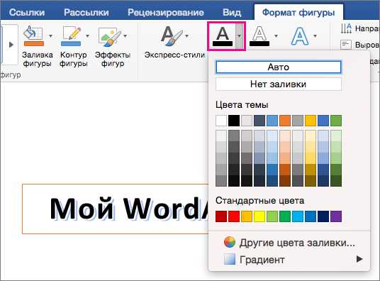 Зачем использовать WordArt?