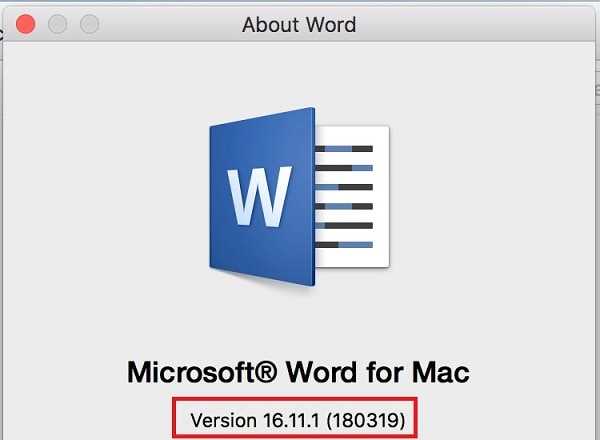 Улучшенная поддержка форматов файлов в обновлении Microsoft Word на MacOS