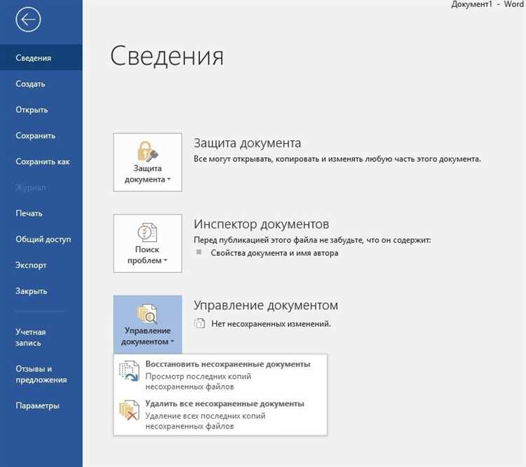 Обзор основных функций разделов в Microsoft Word