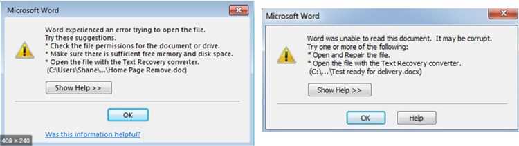 Ошибки при печати документов в Microsoft Word: как избежать их