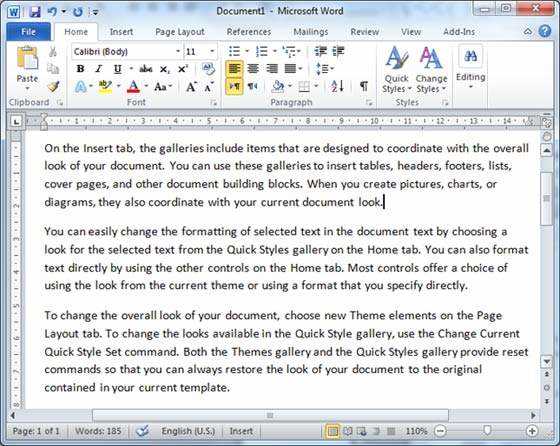Преимущества использования специальных команд Microsoft Word