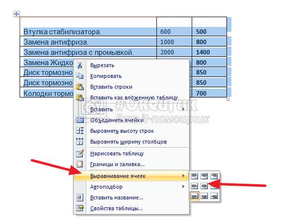 Практические советы по выравниванию таблицы на странице в Microsoft Word